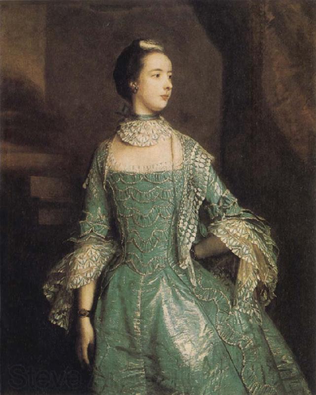 Sir Joshua Reynolds Portrait of Susanna Beckford Spain oil painting art